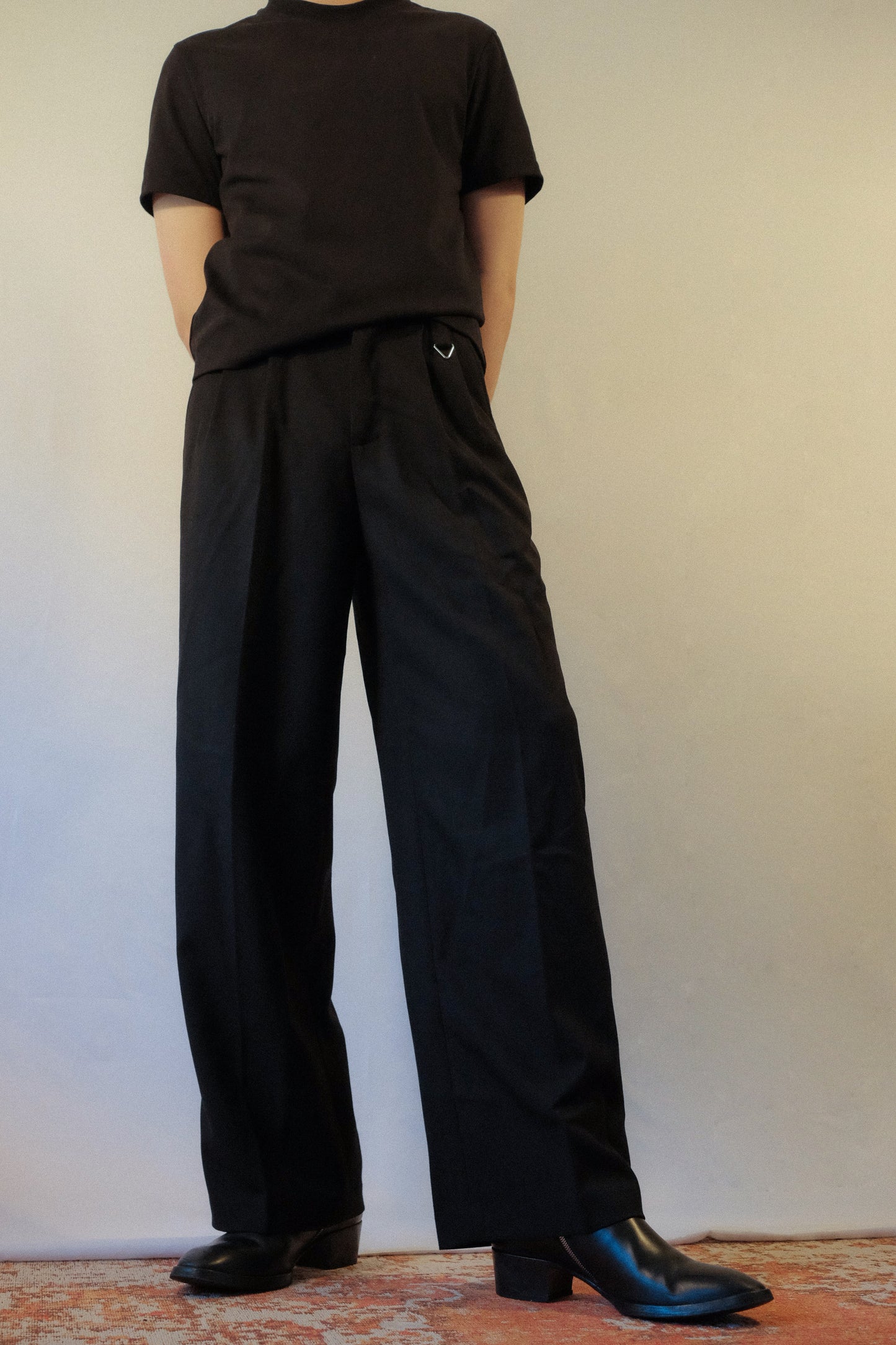 Signature Double Pleated Pants