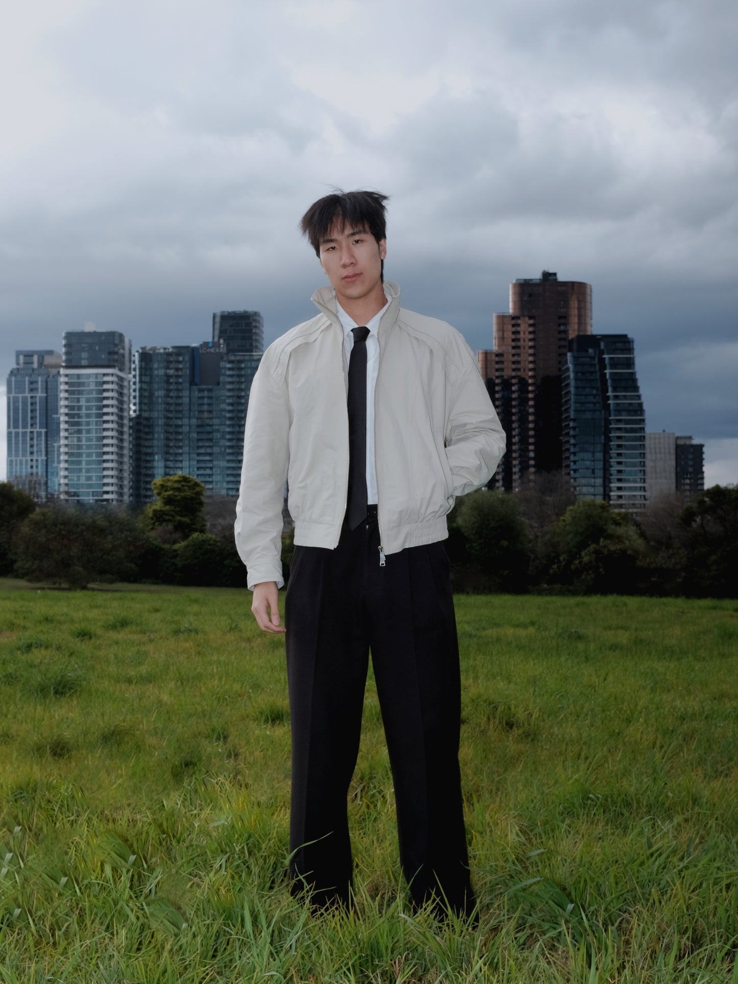 Modern Track Blouson